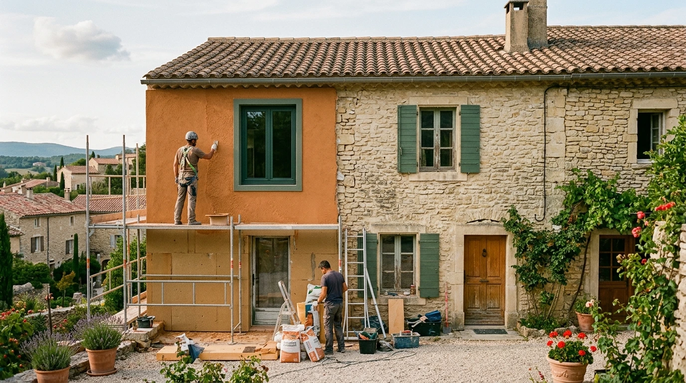 Rénovation énergétique d'une maison individuelle