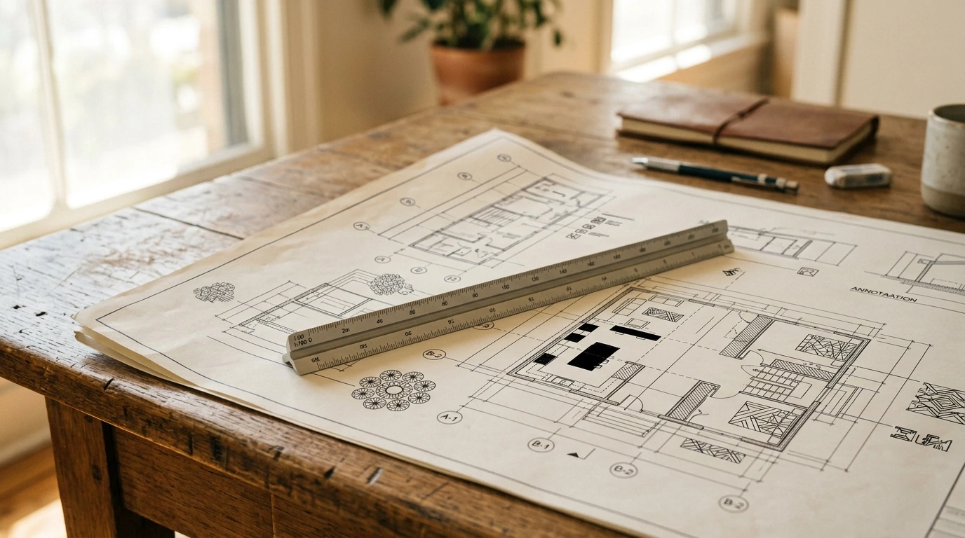 Plans et démarches d'une extension de maison