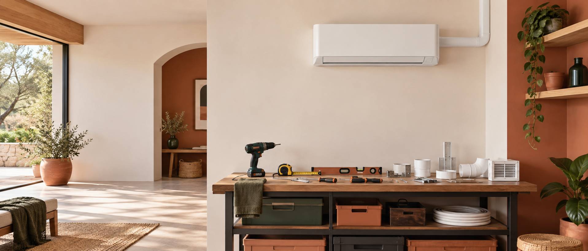 Illustration éditoriale du sujet : Quel est le coût pour l'installation d'un climatiseur monobloc ?