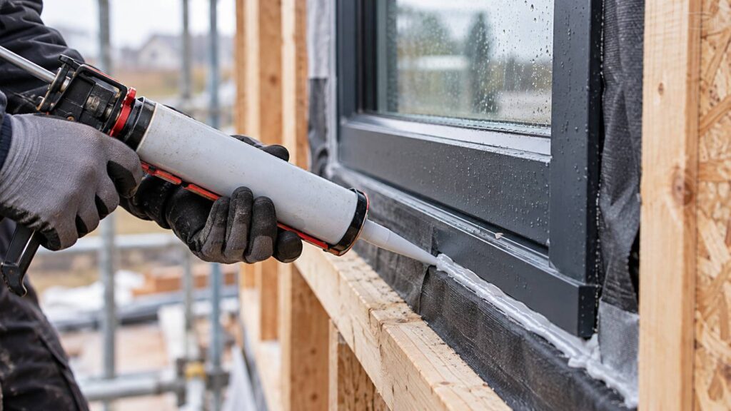 Autoconstruction : livraison d'une maison hors d'eau hors d'air, toiture et menuiseries posees